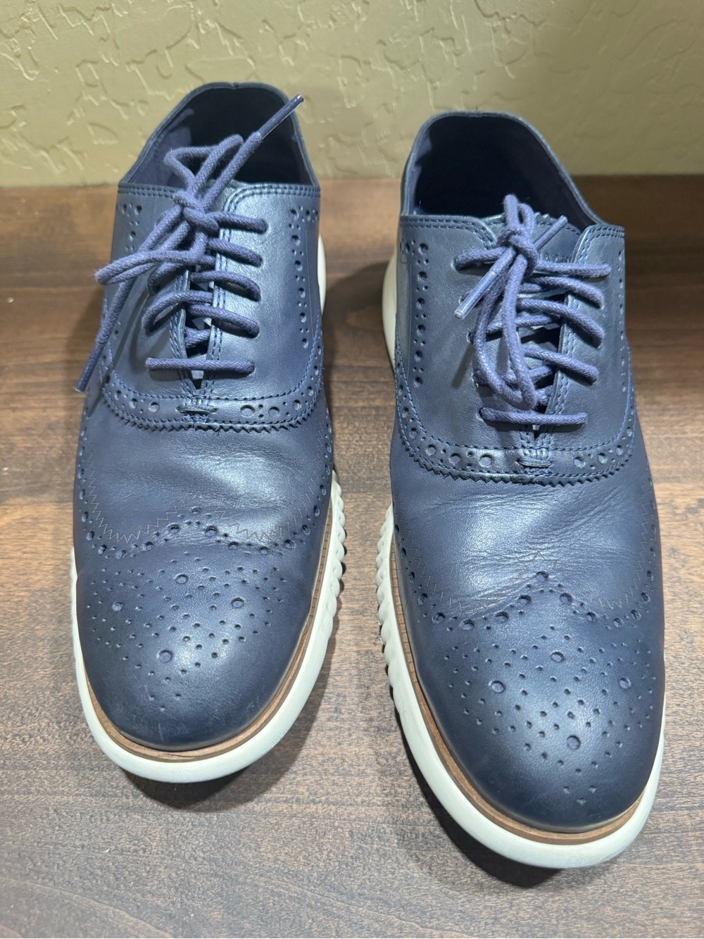 Cole Haan Men 2.Zerogrand Round Toe Wingtip Oxford